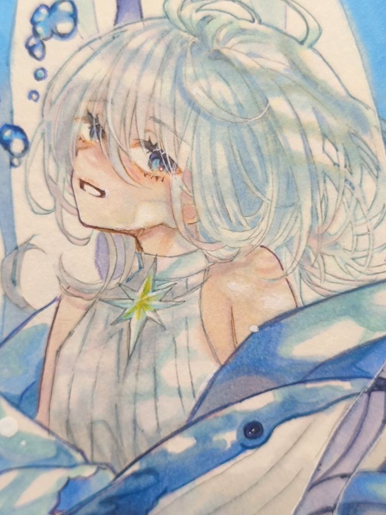 額装なし【海の夏祭り】