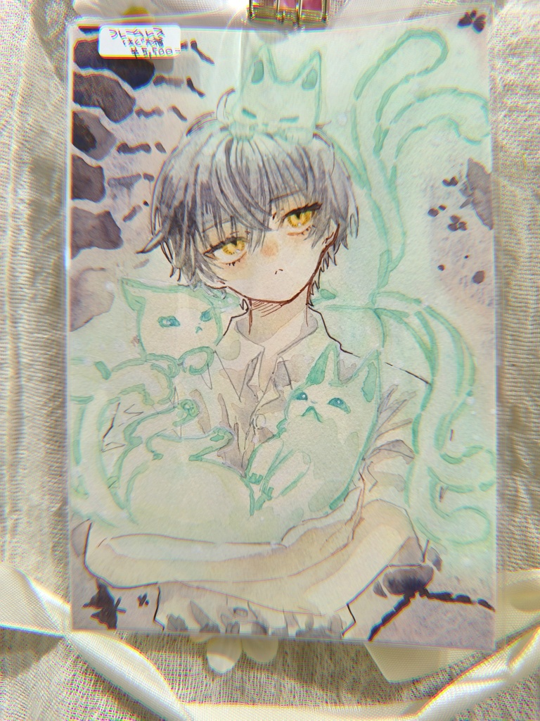 薄明の妖展 フレームレス原画 【喜怒哀楽】