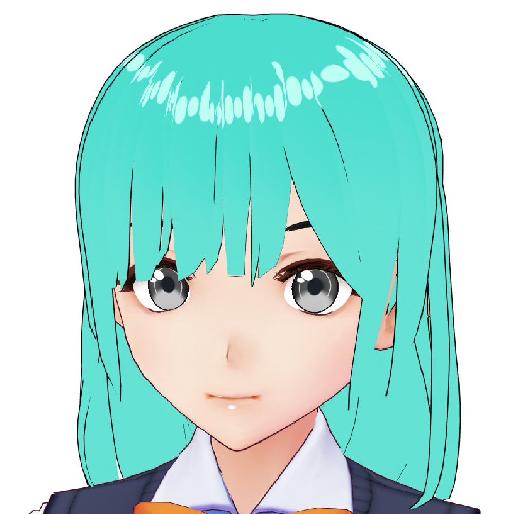 【Free VROID Short Hair】+complimentary custom texture