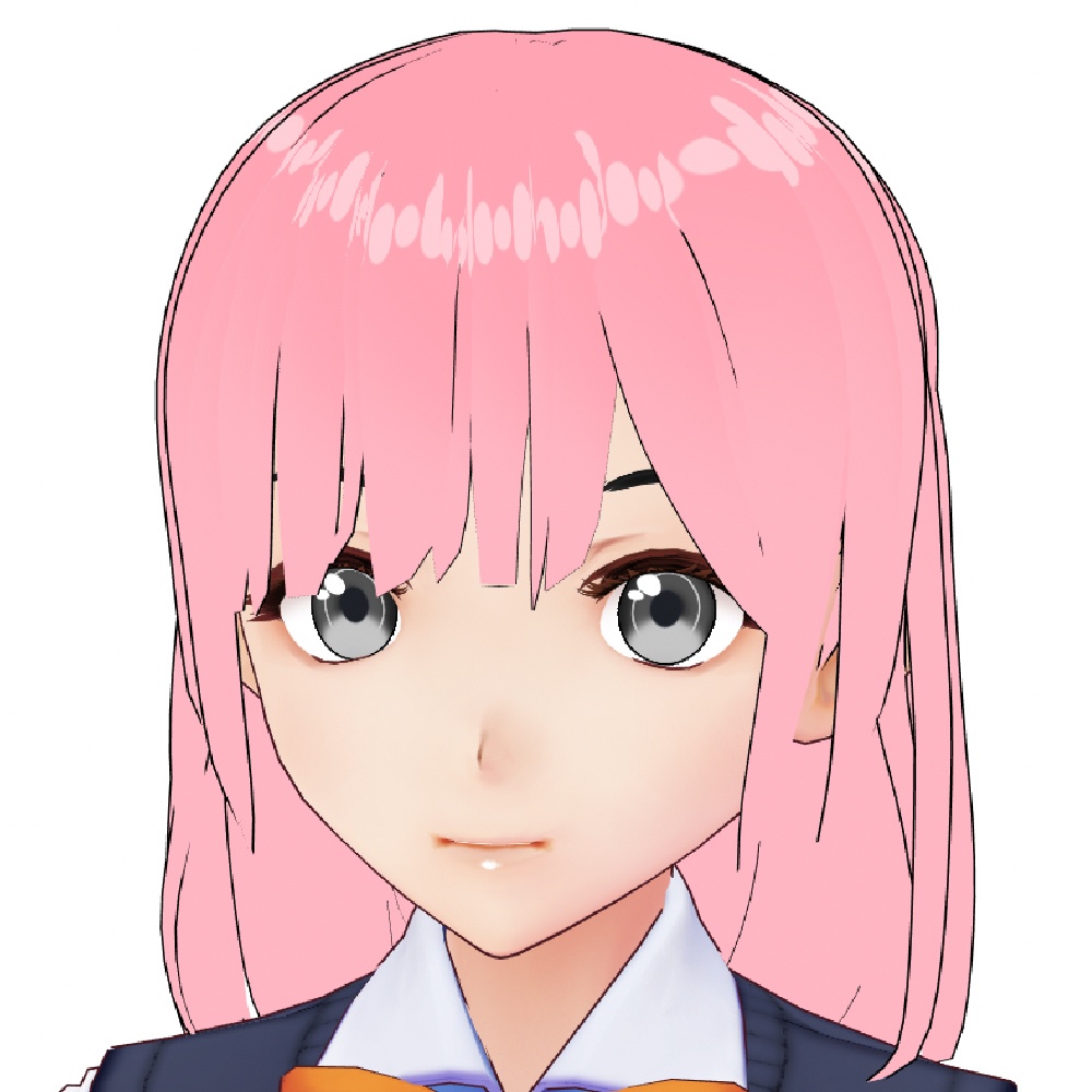 【Free VROID Short Hair】+complimentary custom texture