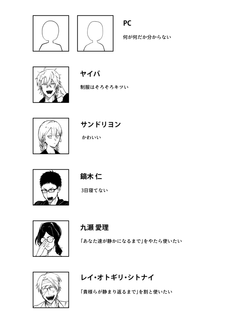 CoC6版【びったーはーふ・はいすくーる!】