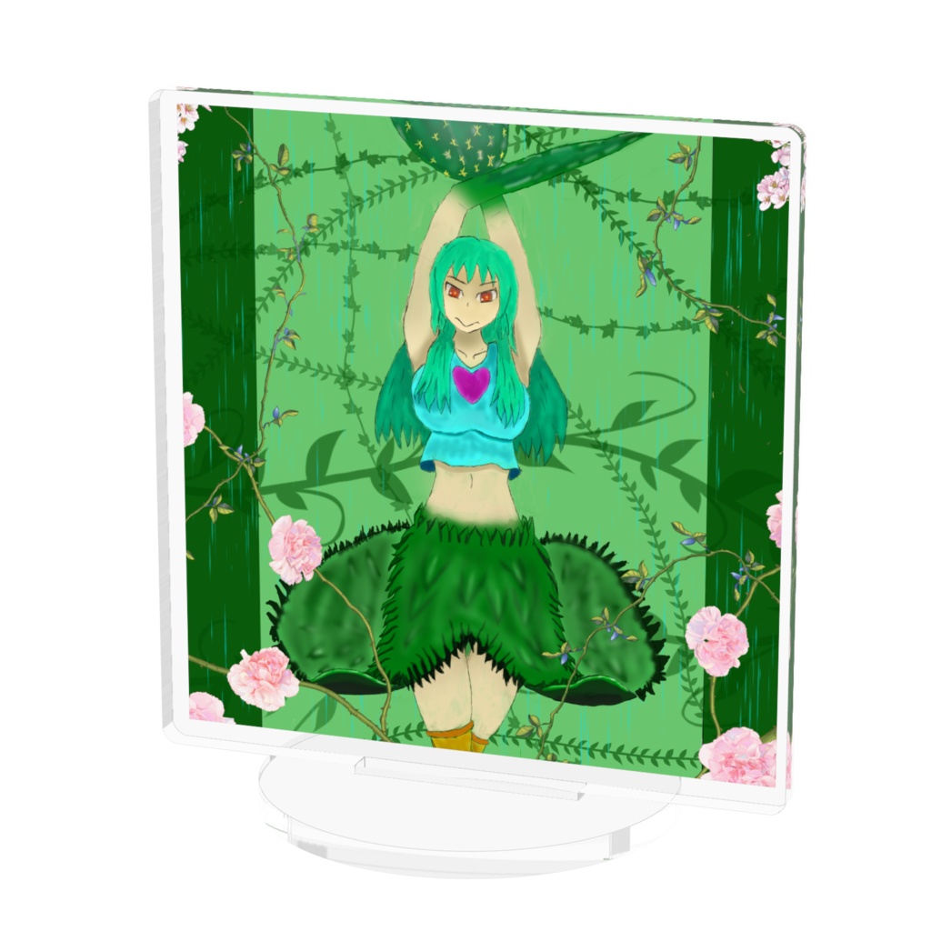 メグミちゃん 70x70mm