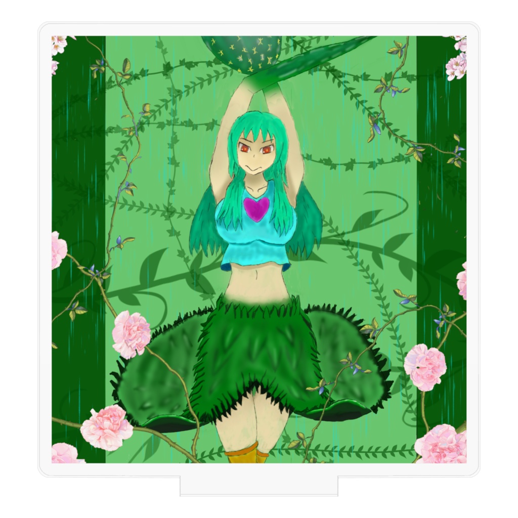 メグミちゃん 70x70mm