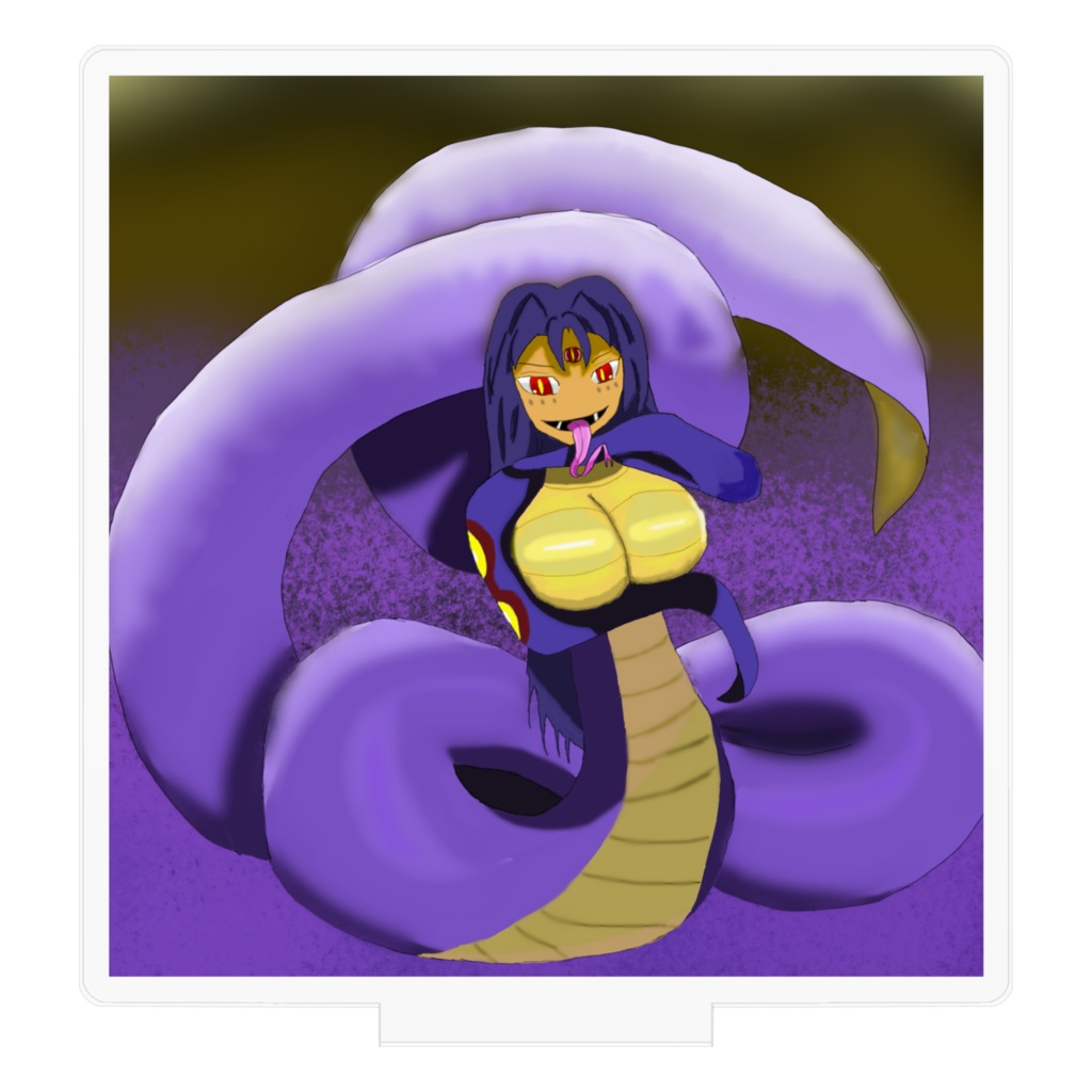 スネコちゃん 70x70mm