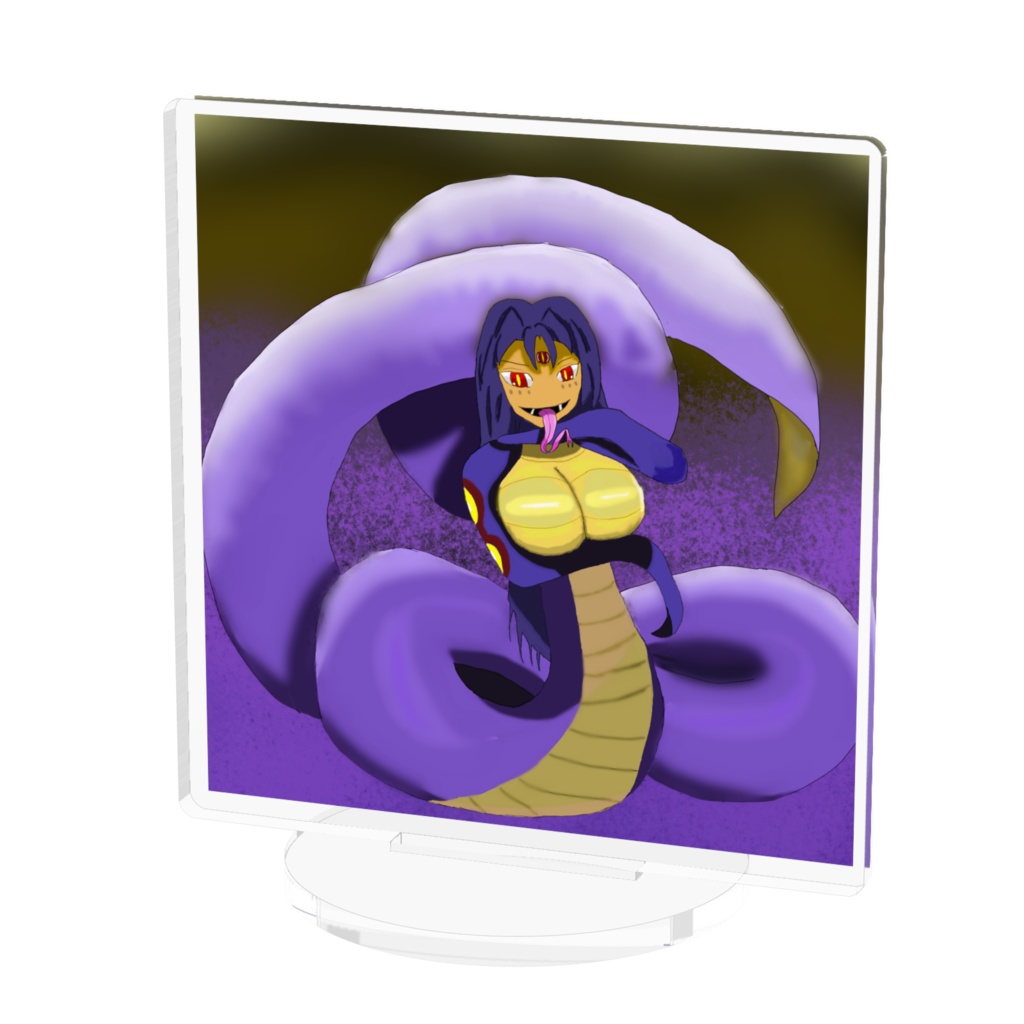 スネコちゃん 70x70mm