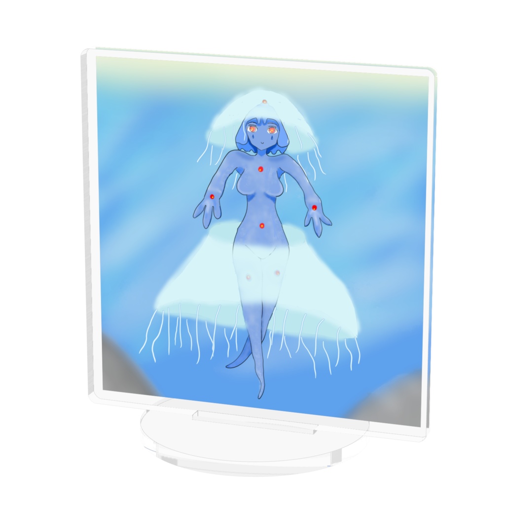 クラクラちゃん 70x70mm