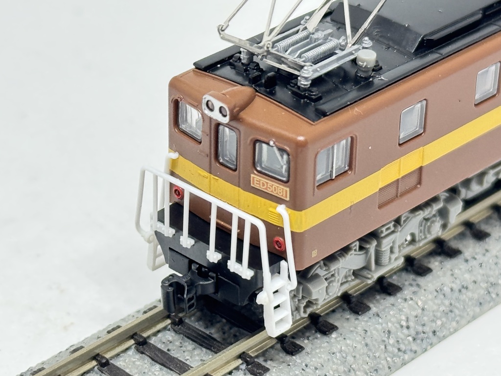 ED級先頭機器 5080富田/重連 ナックルカプラー付き2両分