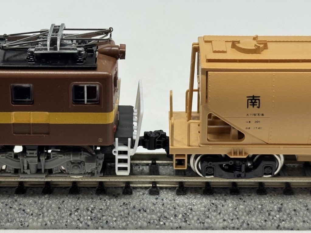 ED級先頭機器 5080富田/重連 ナックルカプラー付き2両分