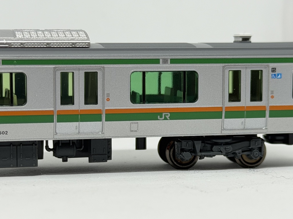 【SF016】K社製JRE233クロスシート車窓スモーク再現フィルムシールP