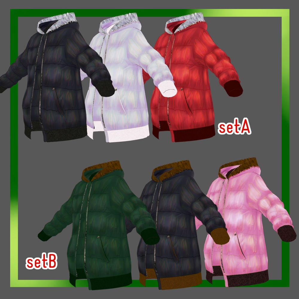 パーカーダウン