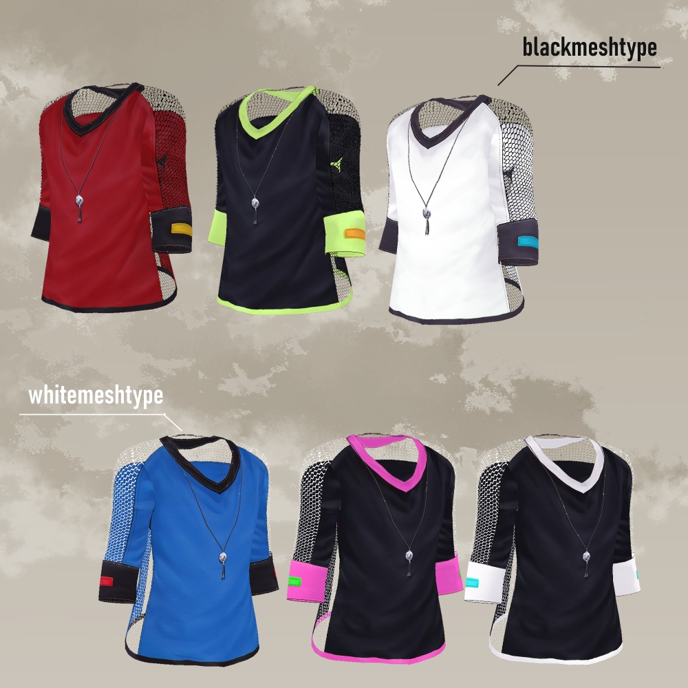 メッシュシャツ