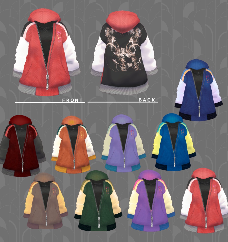 ふんわりジャンパー