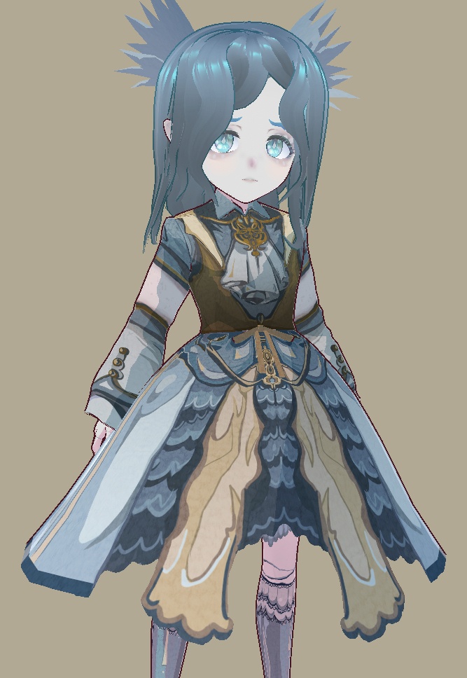 Vroid Steampunk Dress