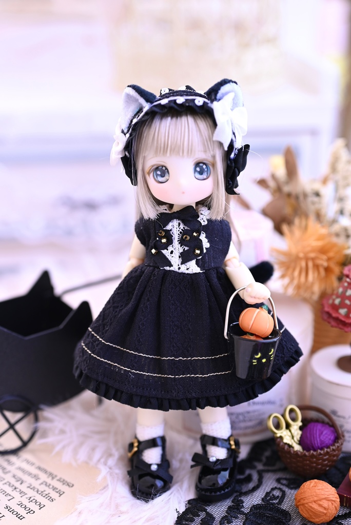 黒猫ワンピース