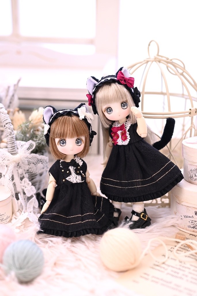 黒猫ワンピース
