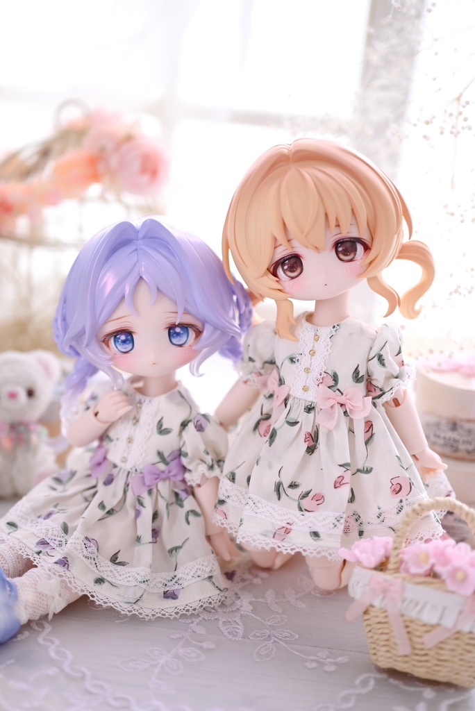 花柄ワンピース(ボニーバニー6)