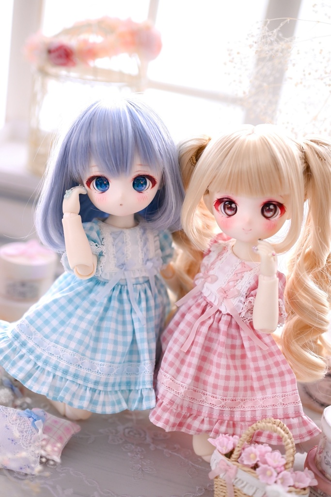 【Tiny Fox】チェックワンピース