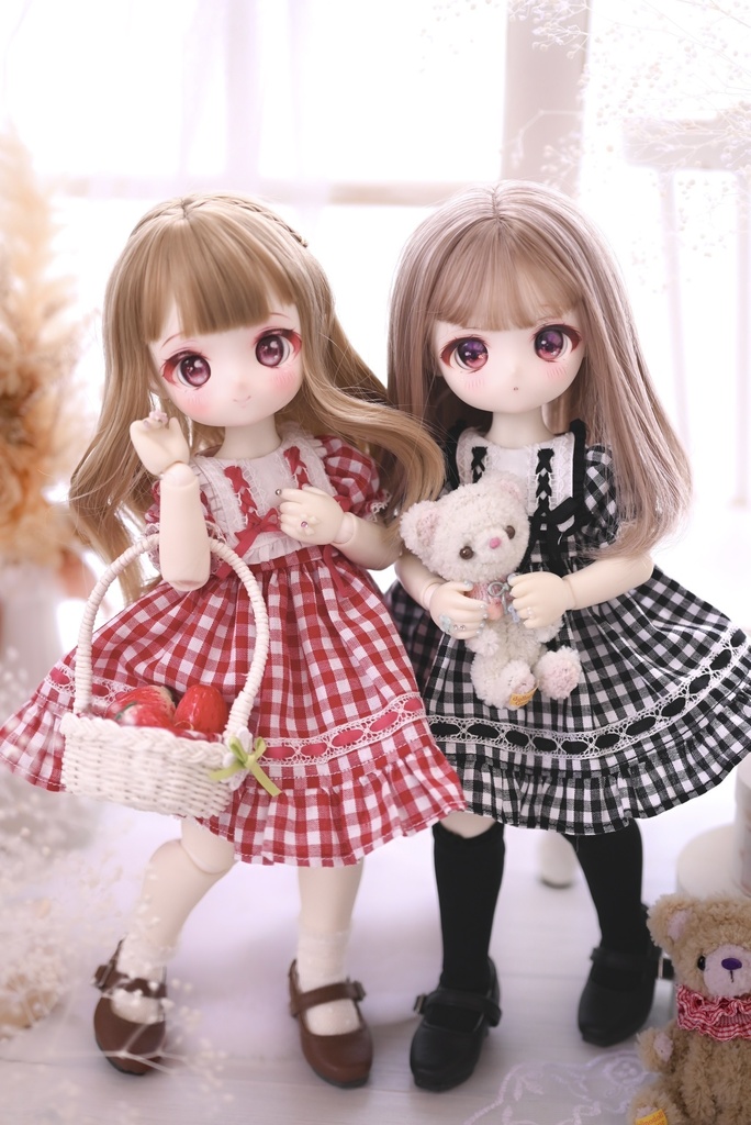 【Tiny Fox】チェックワンピース