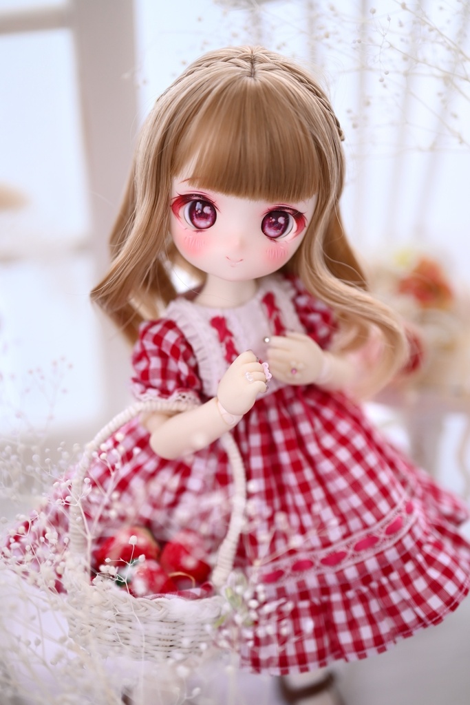 【Tiny Fox】チェックワンピース
