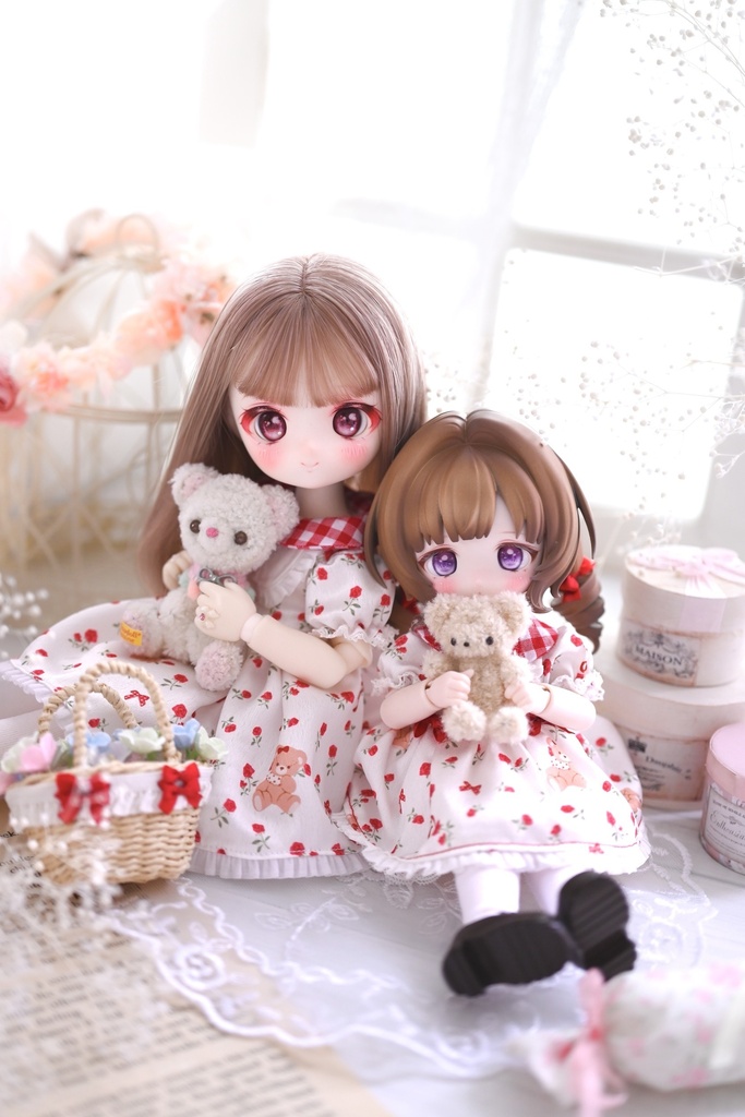 【Tiny Fox】くまちゃんワンピース