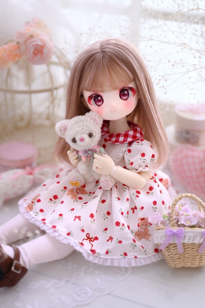 【Tiny Fox】くまちゃんワンピース