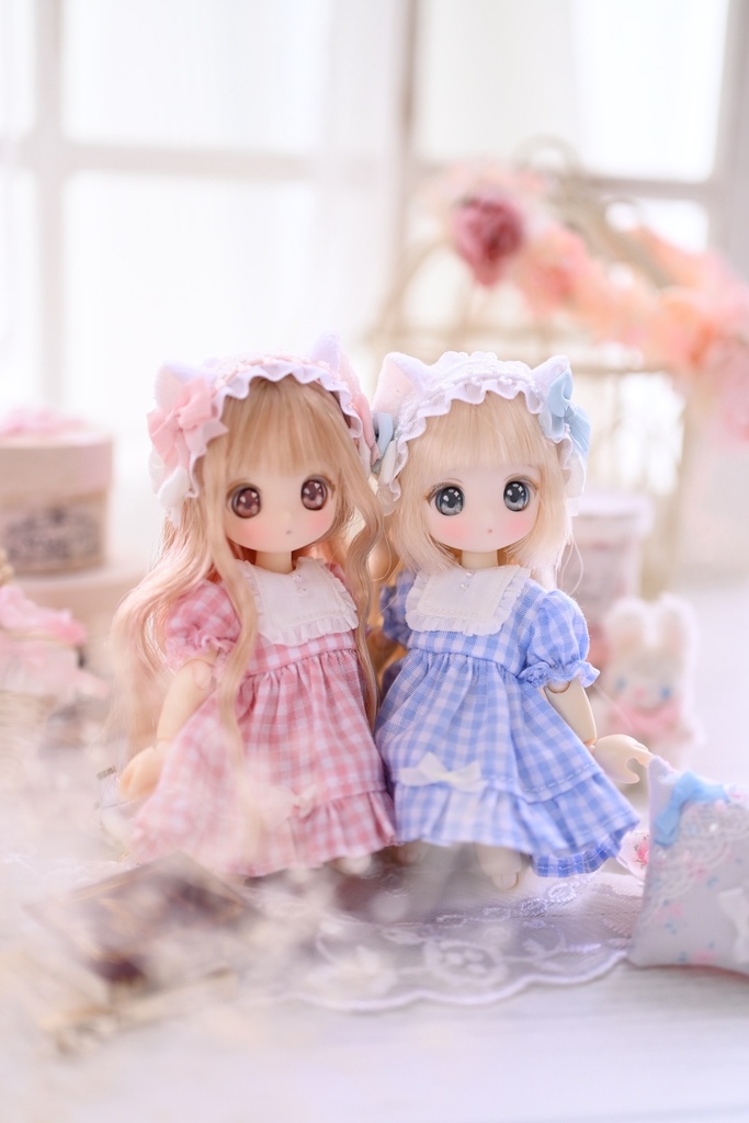 【1/12】チェックワンピース