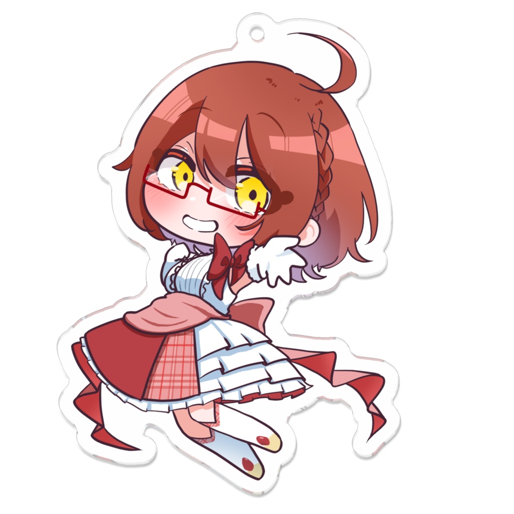 Glasses公式物販「アクリルキーホルダー_もみじ」【※4/30まで】