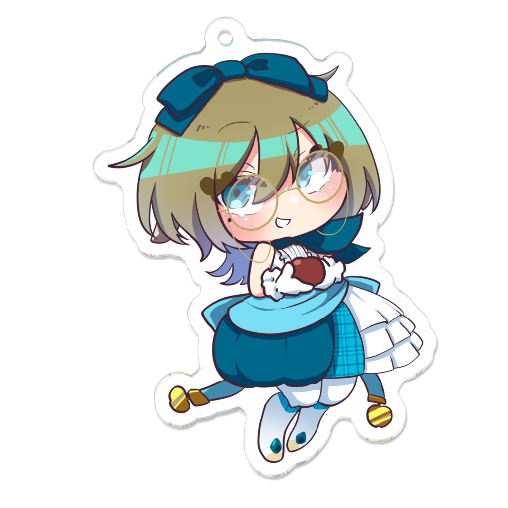 Glasses公式物販「アクリルキーホルダー_ハシグチ」【※4/30まで】