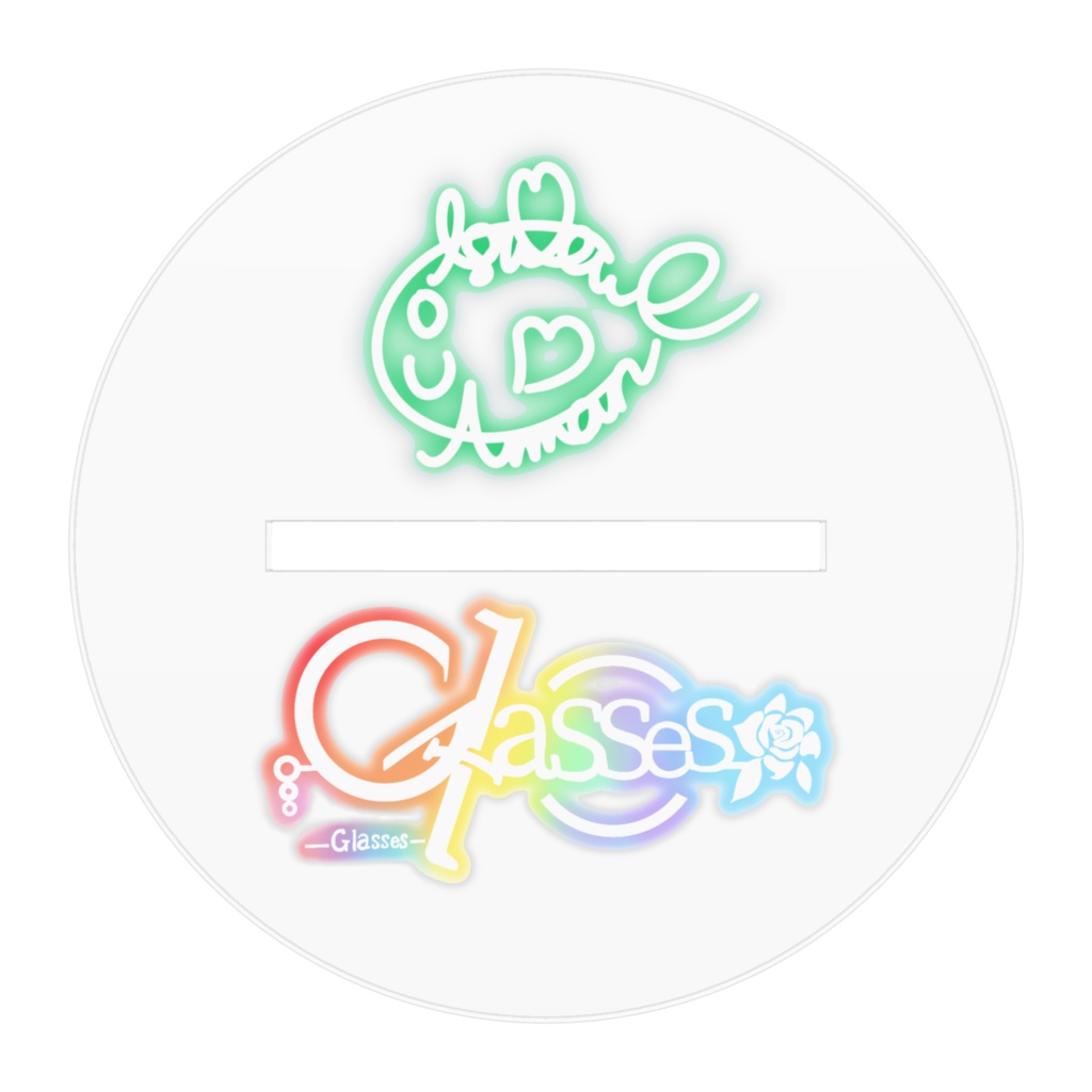 Glasses公式物販「アクリルスタンド_魚粒餡周」【※4/30まで】