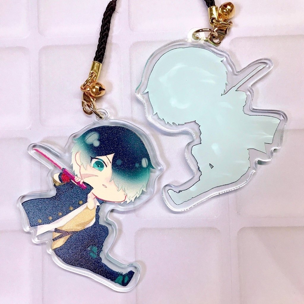 アクリルキーホルダー各種