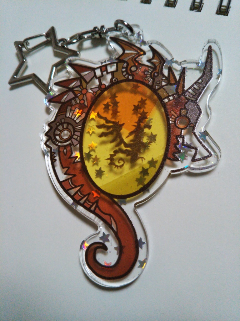 召喚石風アクリルキーホルダー