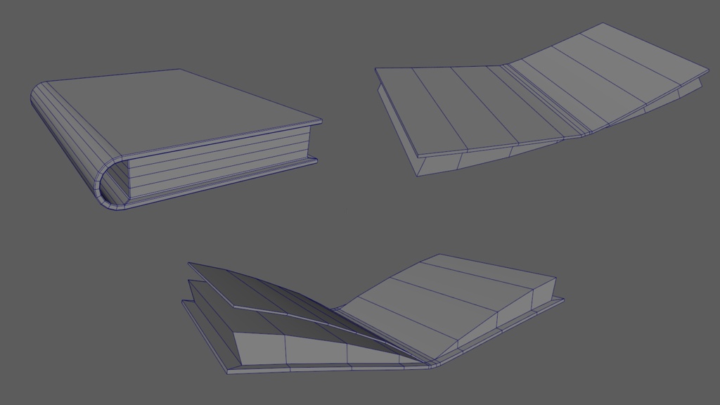 【無料配布】【3D素材】本セット【3Dモデル】