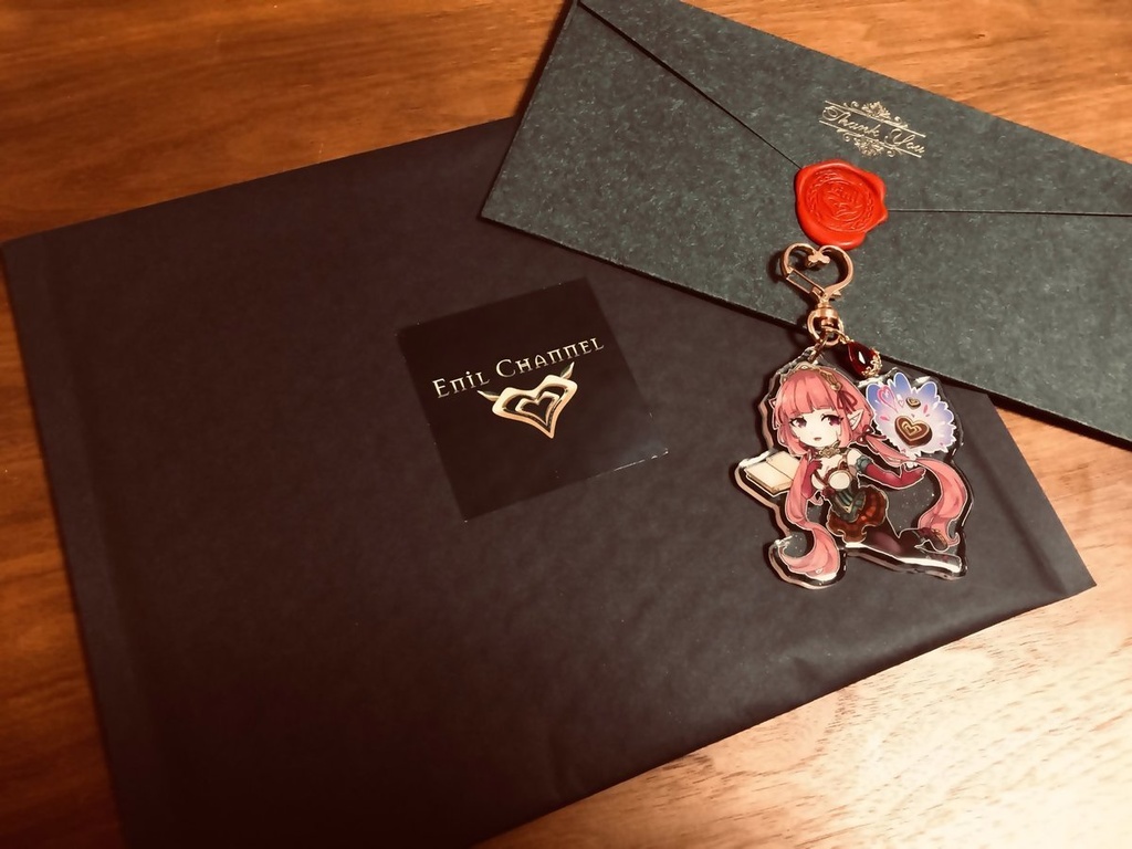 エニルのアクリルキーホルダー 70 x 70 (mm)/Enil's Keychain