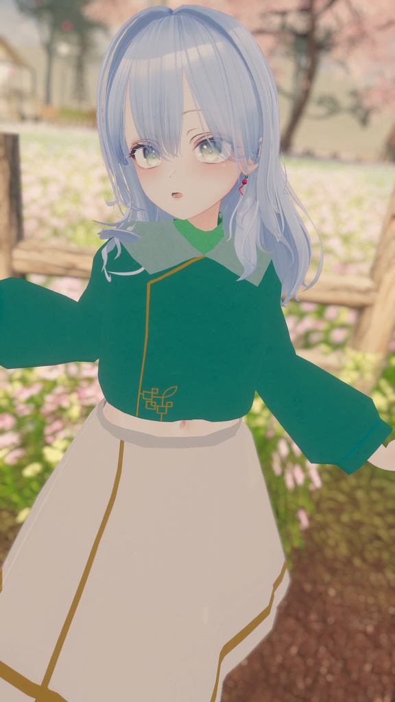 【3D衣装】~リニューアル!~ 中華っぽい洋服〈7アバター対応〉
