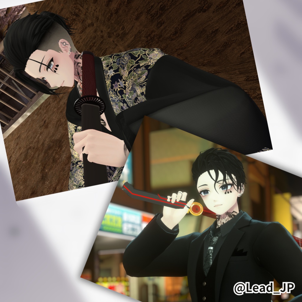 【3Dモデル】電光刀・ライトニングブレード 【MA対応】