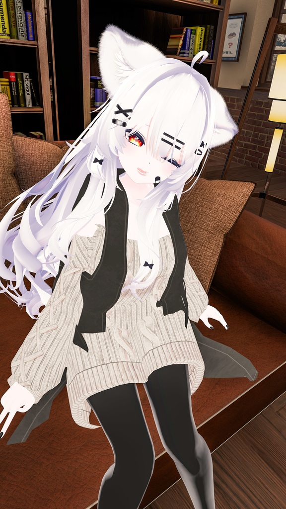 【3D衣装】【複数アバター対応】Sweet Cozy Sweater