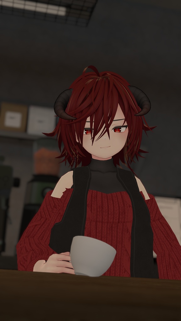 【3D衣装】【複数アバター対応】Sweet Cozy Sweater