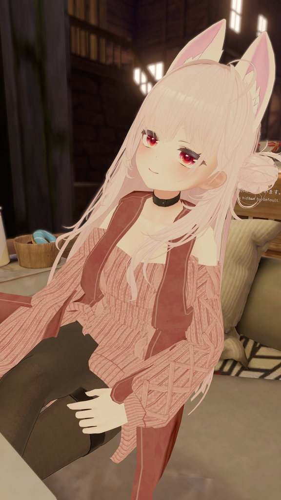 【3D衣装】【複数アバター対応】Sweet Cozy Sweater