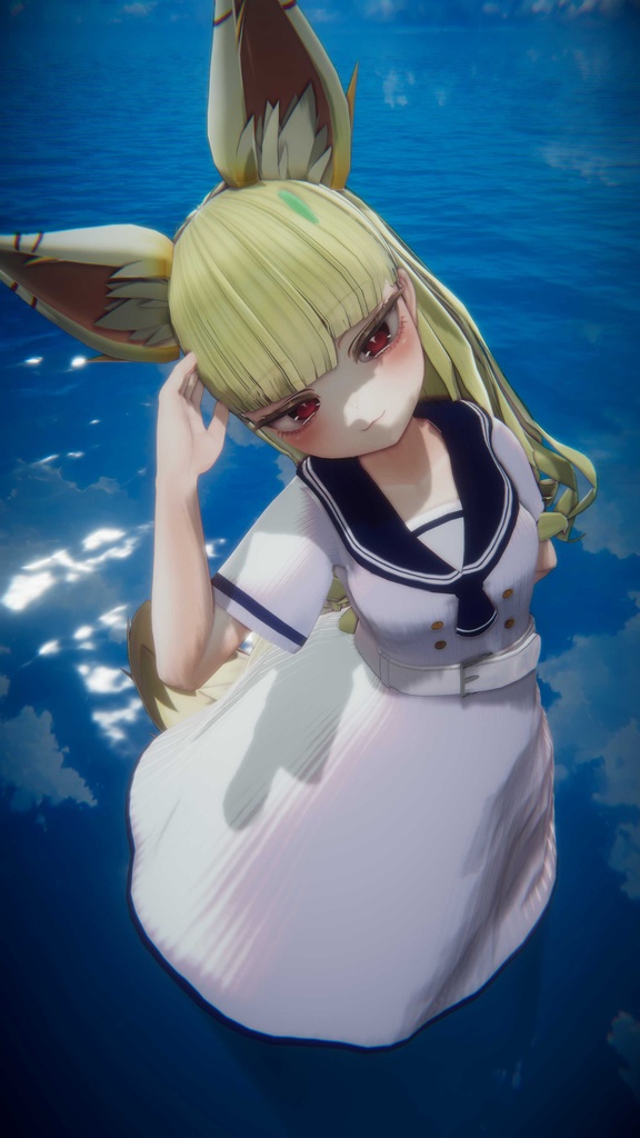 🎐公開セール中🎐【3D衣装】⚓夏色セーラー⚓ 複数アバター対応 MA適応済み