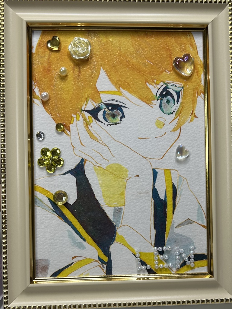 原画イラスト  鏡音レン