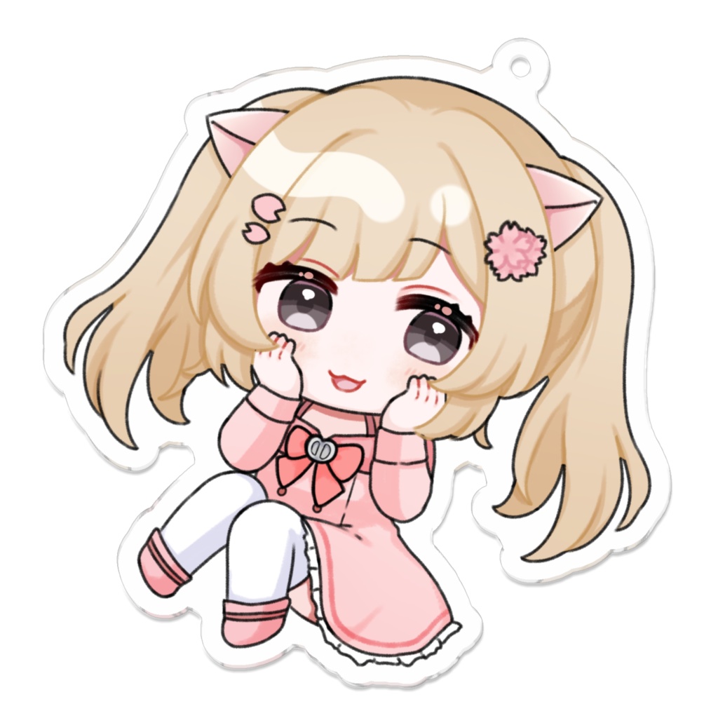【桜川うり】ミニキャラキーホルダー①