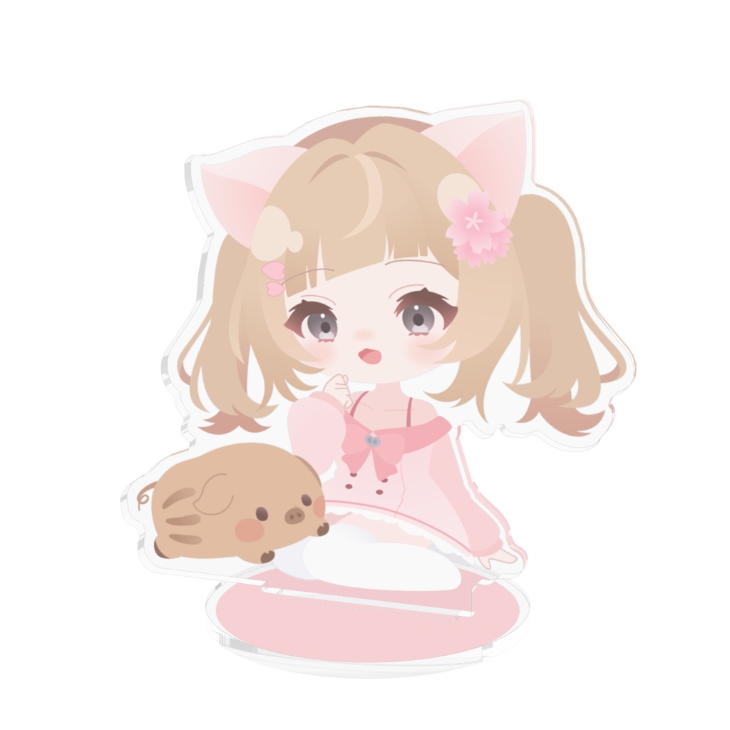 【桜川うり】うり坊と一緒おすわりアクスタ