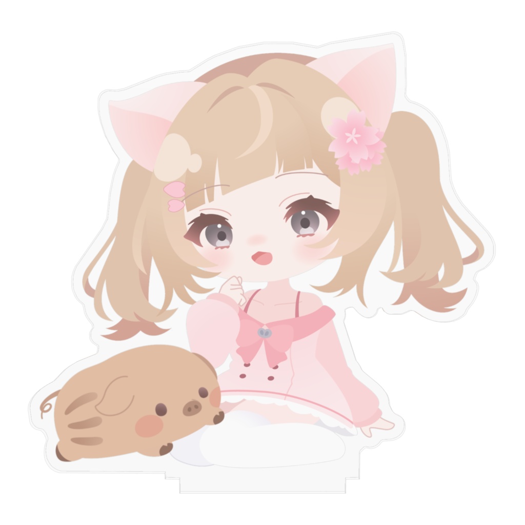 【桜川うり】うり坊と一緒おすわりアクスタ