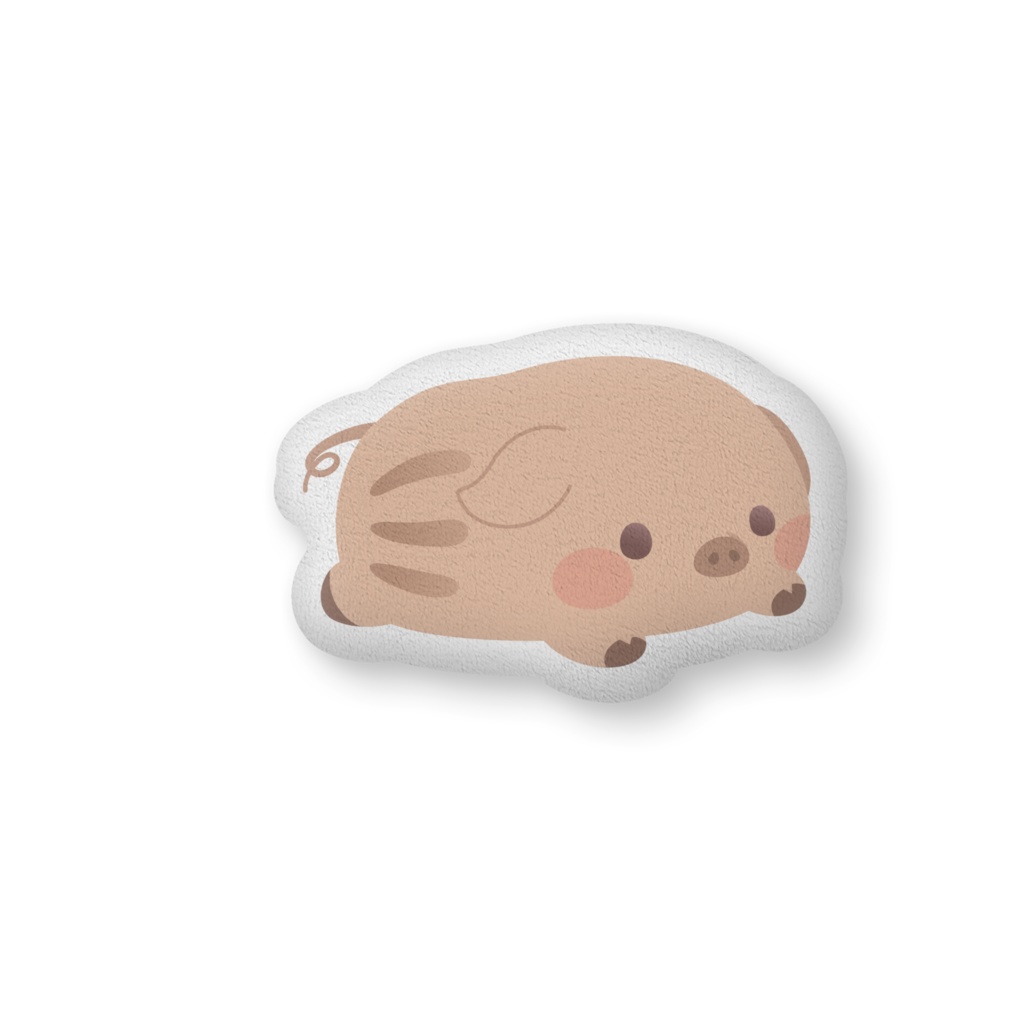 【桜川うり】うり坊ふかふかクッション