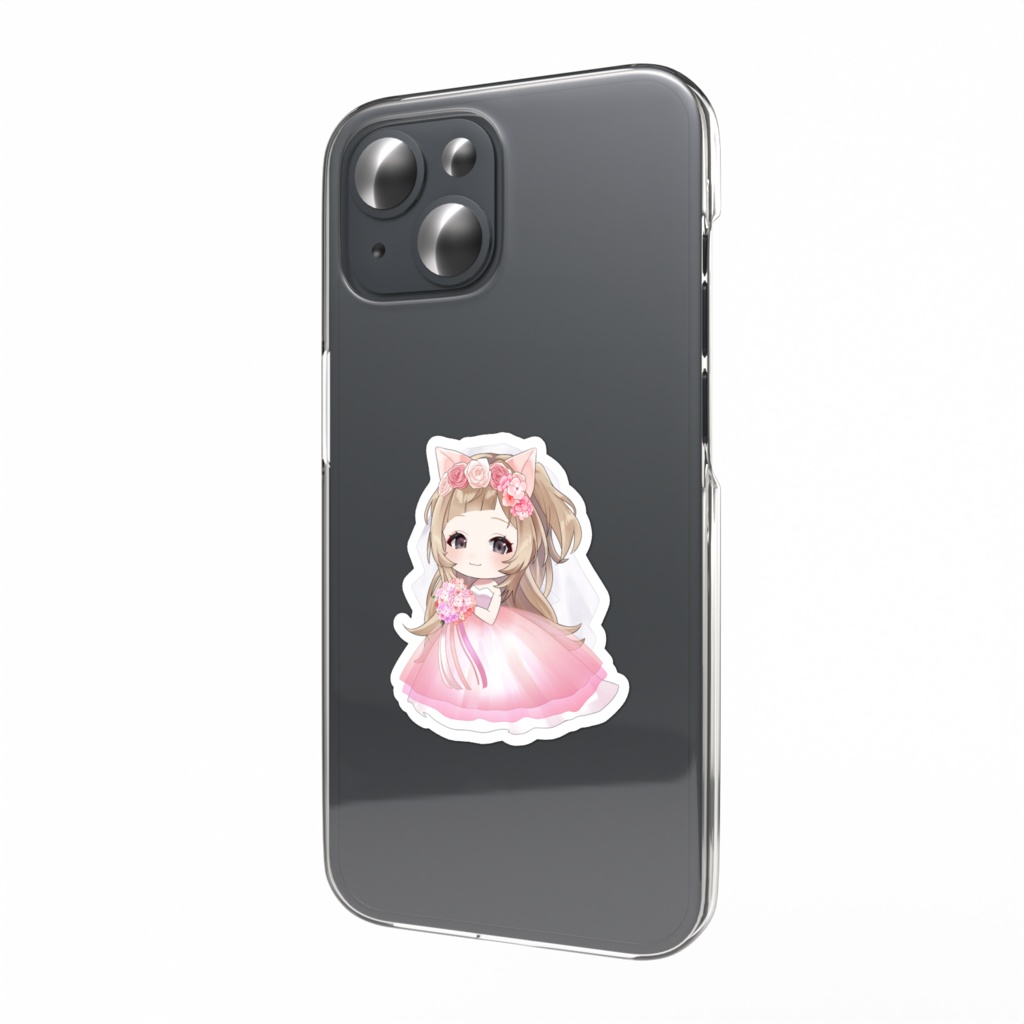 【期間限定再販】ジューンブライド ミニキャラスマホステッカー