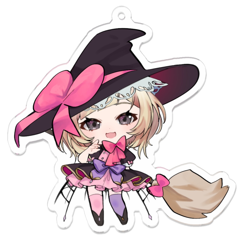 【期間限定販売】桜川うり 魔女っ子アクリルキーホルダー
