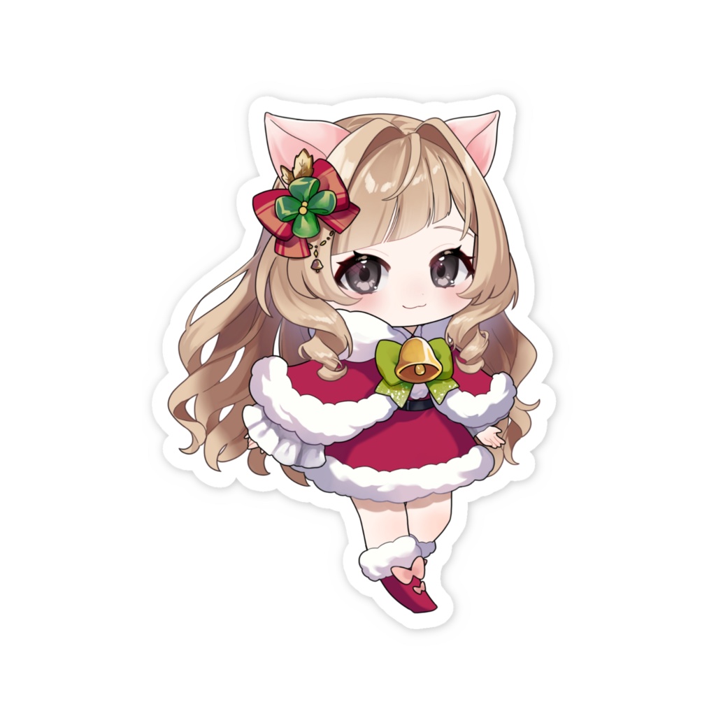 【期間限定販売】桜川うり 2025クリスマススマホステッカー