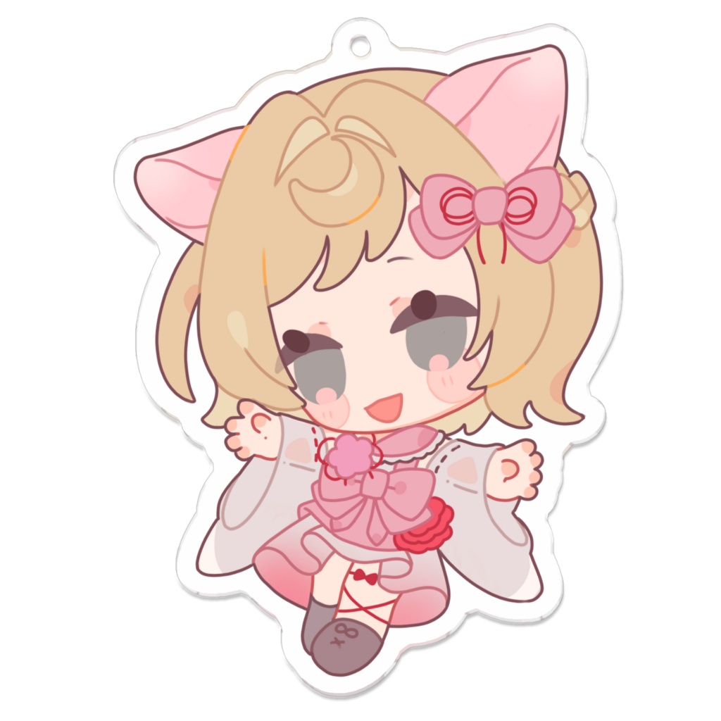 【桜川うり】ひらひらアクリルキーホルダー