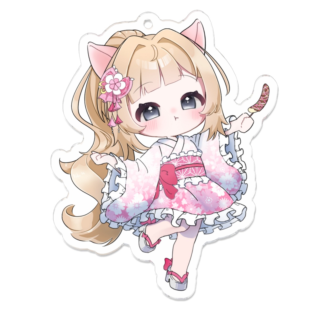 【期間限定販売】桜川うり 夏祭りアクリルキーホルダー