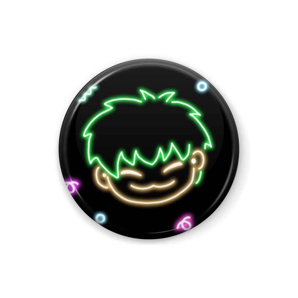 ささらやneon 缶バ